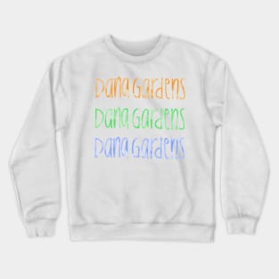 Dana's Text Sticker Pack Crewneck Sweatshirt